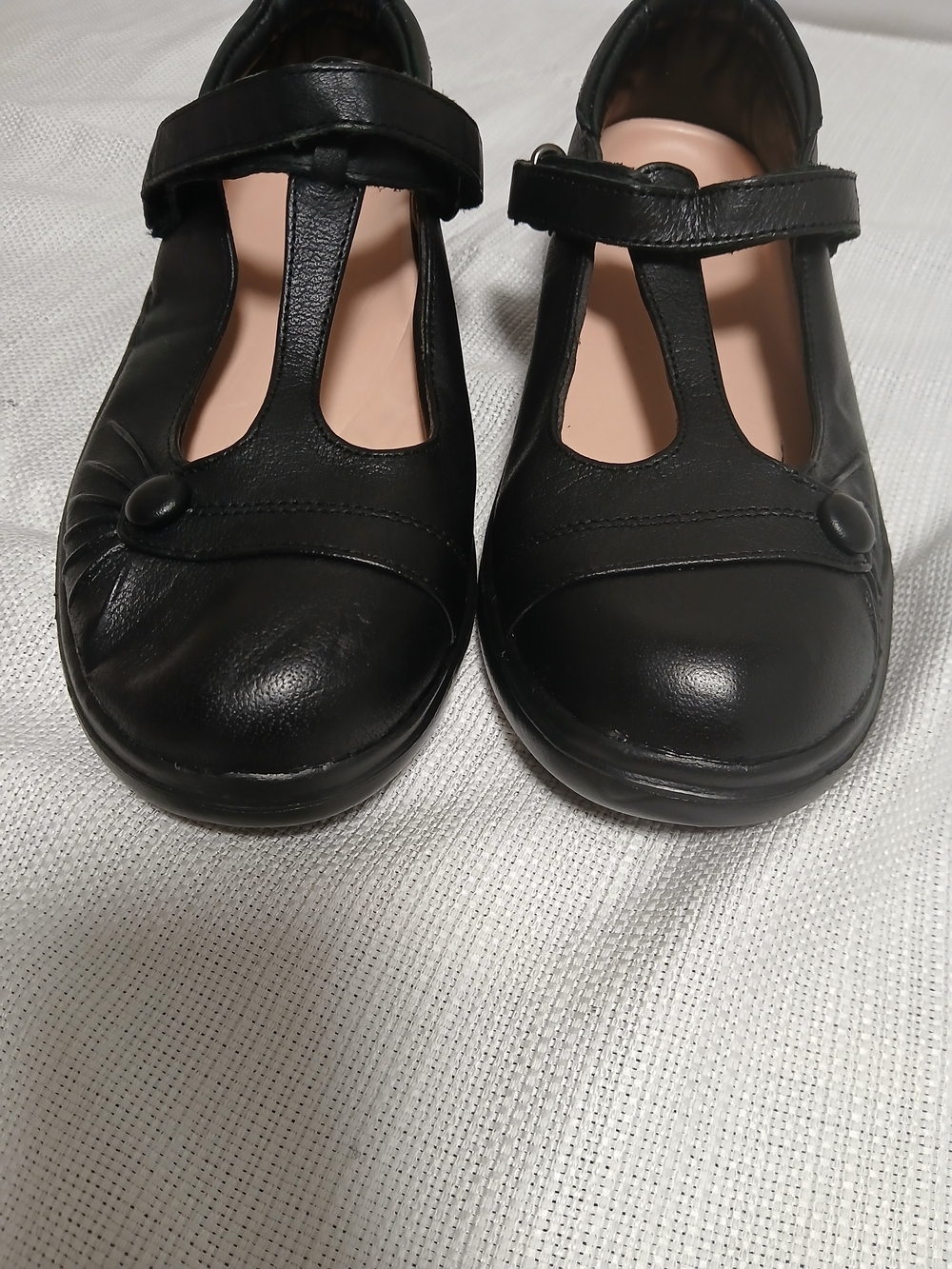 Sure Fit Black Mary Jane Comfort Shoes - Picture 3 of 6